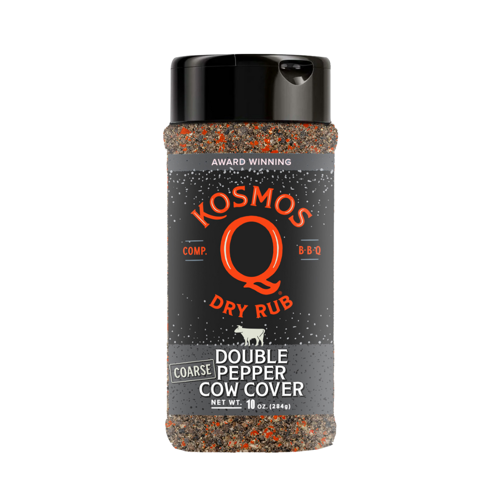 Kosmo's Q Barbecue Rubs Double Pepper COARSE Cow Cover Rub