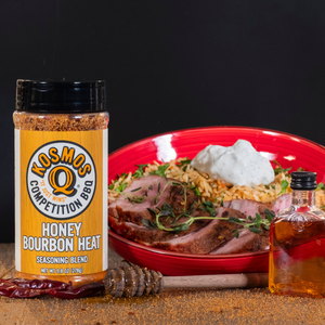 Kosmo's Q Barbecue Rubs Honey Bourbon Heat Seasoning Blend