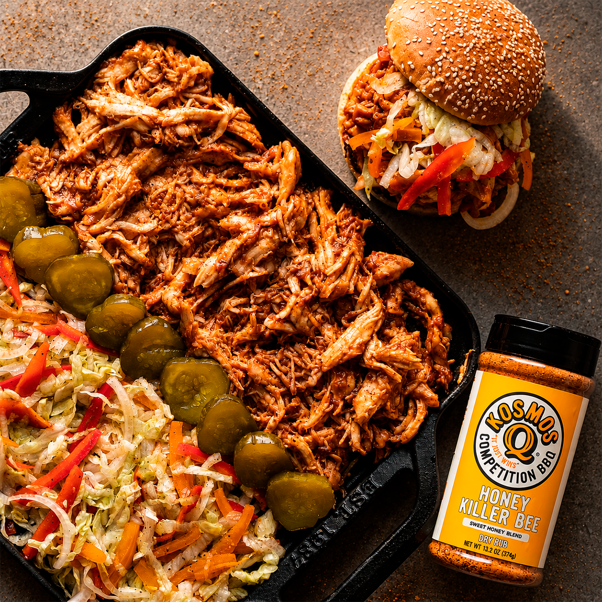 Kosmo's Q Barbecue Rubs Honey Killer Bee Rub