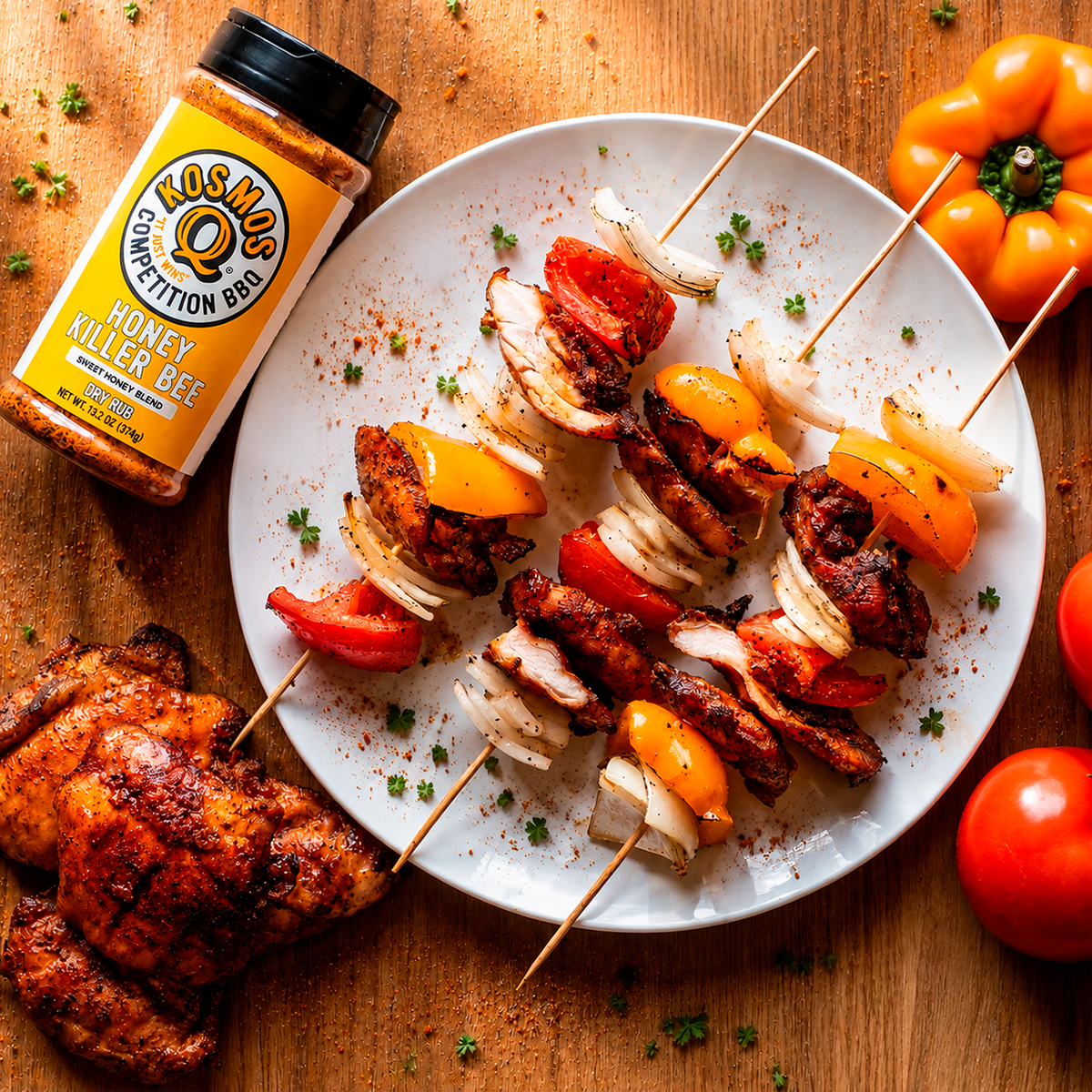 Kosmo's Q Barbecue Rubs Honey Killer Bee Rub
