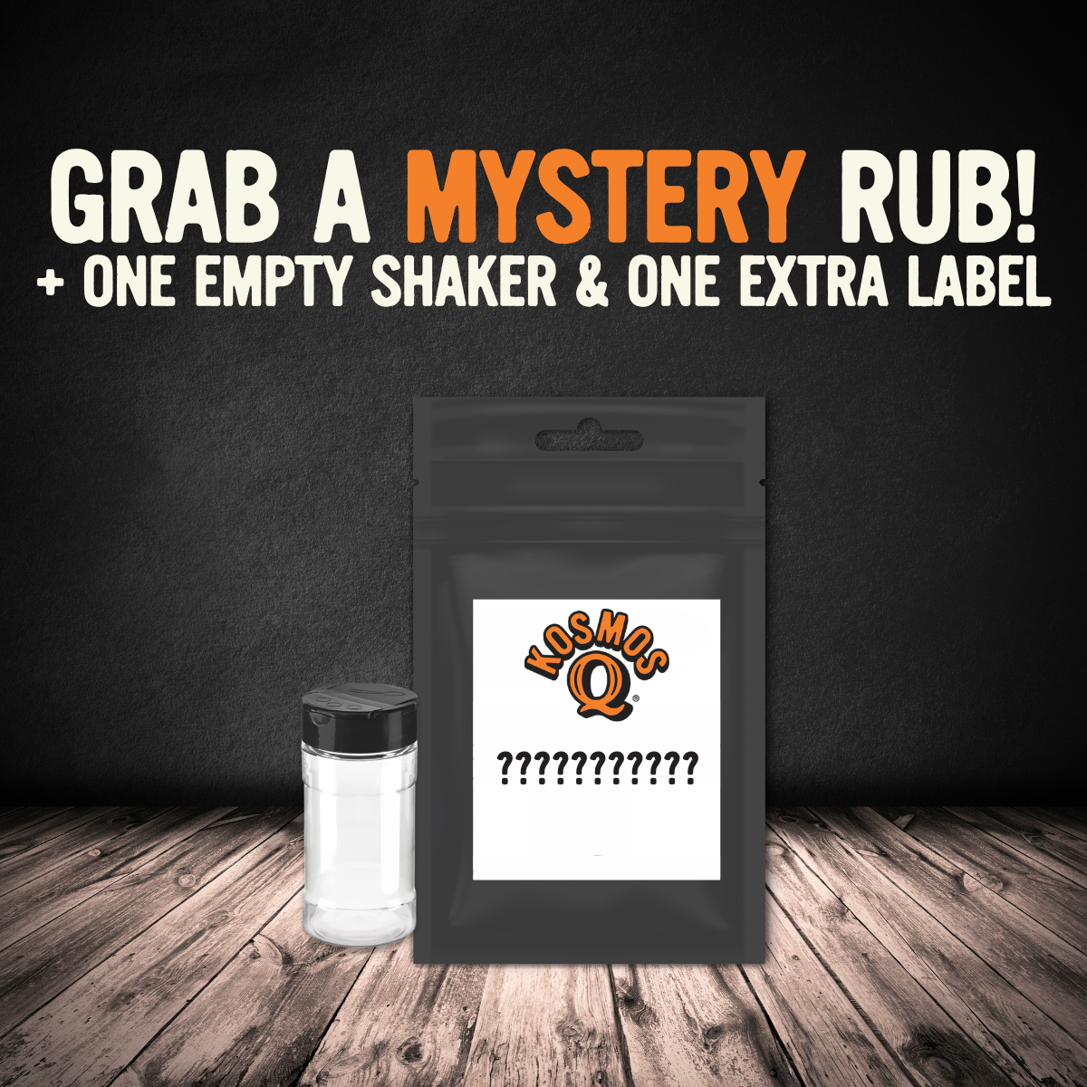 Kosmo's Q Barbecue Rubs MYSTERY RUB!