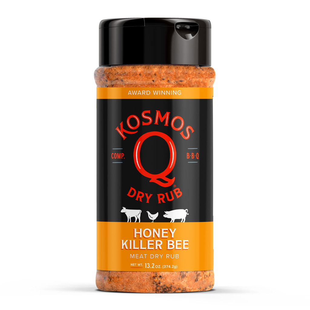 Kosmo's Q Barbecue Rubs Shaker Killer Bee Honey Rub