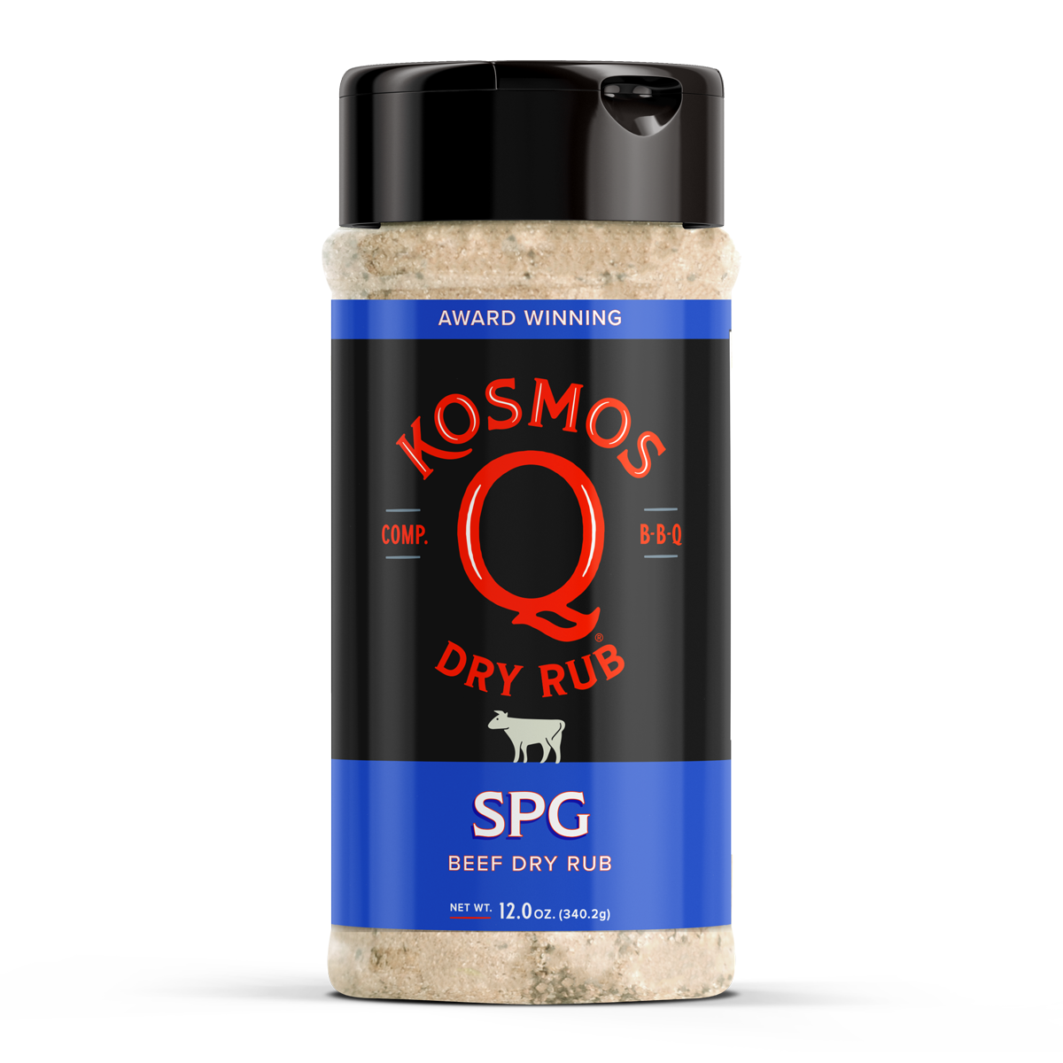 Kosmo&#39;s Q Barbecue Rubs Shaker SPG Rub
