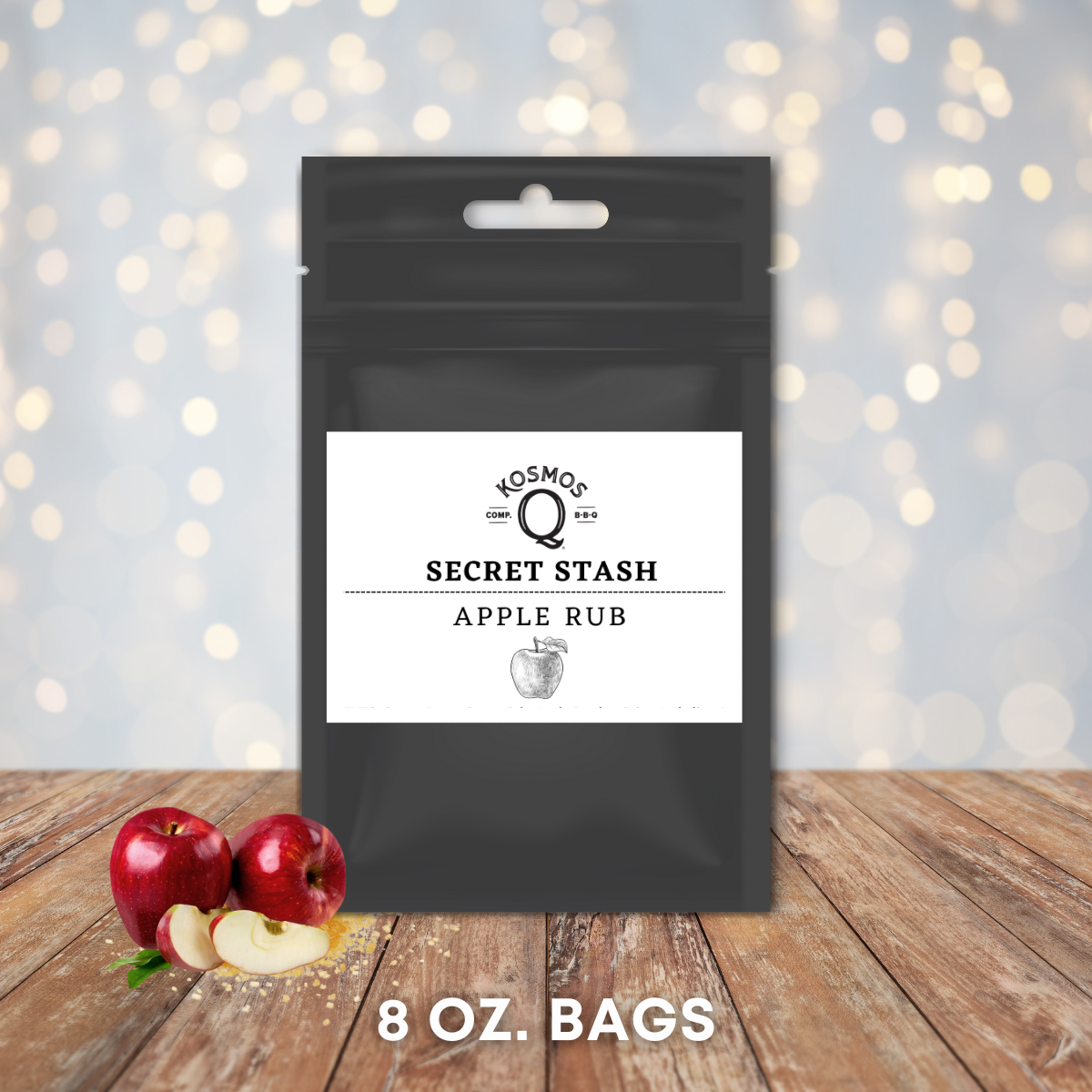 Kosmo's Q Barbecue Rubs Single Bag The Kosmos Q Lab Secret Stash: Apple Rub