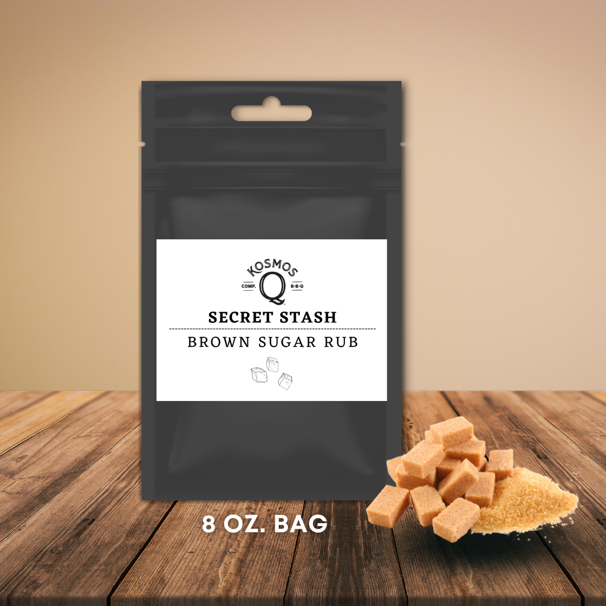 Kosmo&#39;s Q Barbecue Rubs Single Bag The Kosmos Q Lab Secret Stash: Brown Sugar Rub