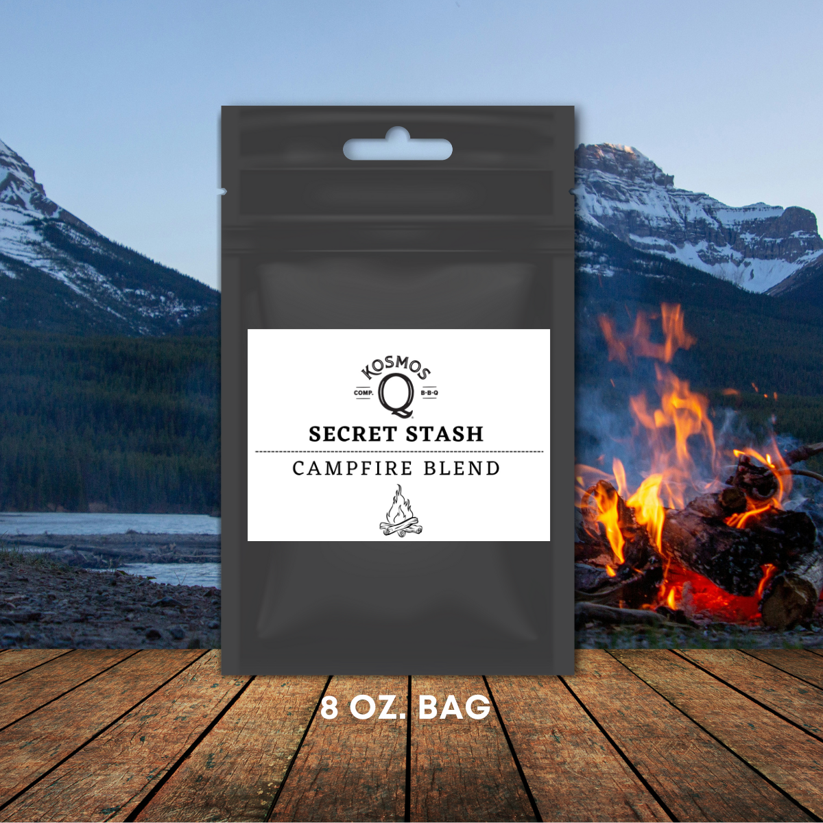 Kosmo's Q Barbecue Rubs Single Bag The Kosmos Q Lab Secret Stash: Campfire Blend Rub