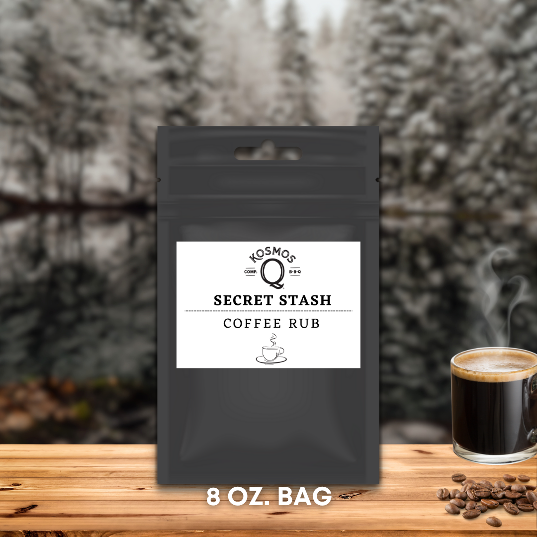 Kosmo&#39;s Q Barbecue Rubs Single Bag The Kosmos Q Lab Secret Stash: Coffee Rub