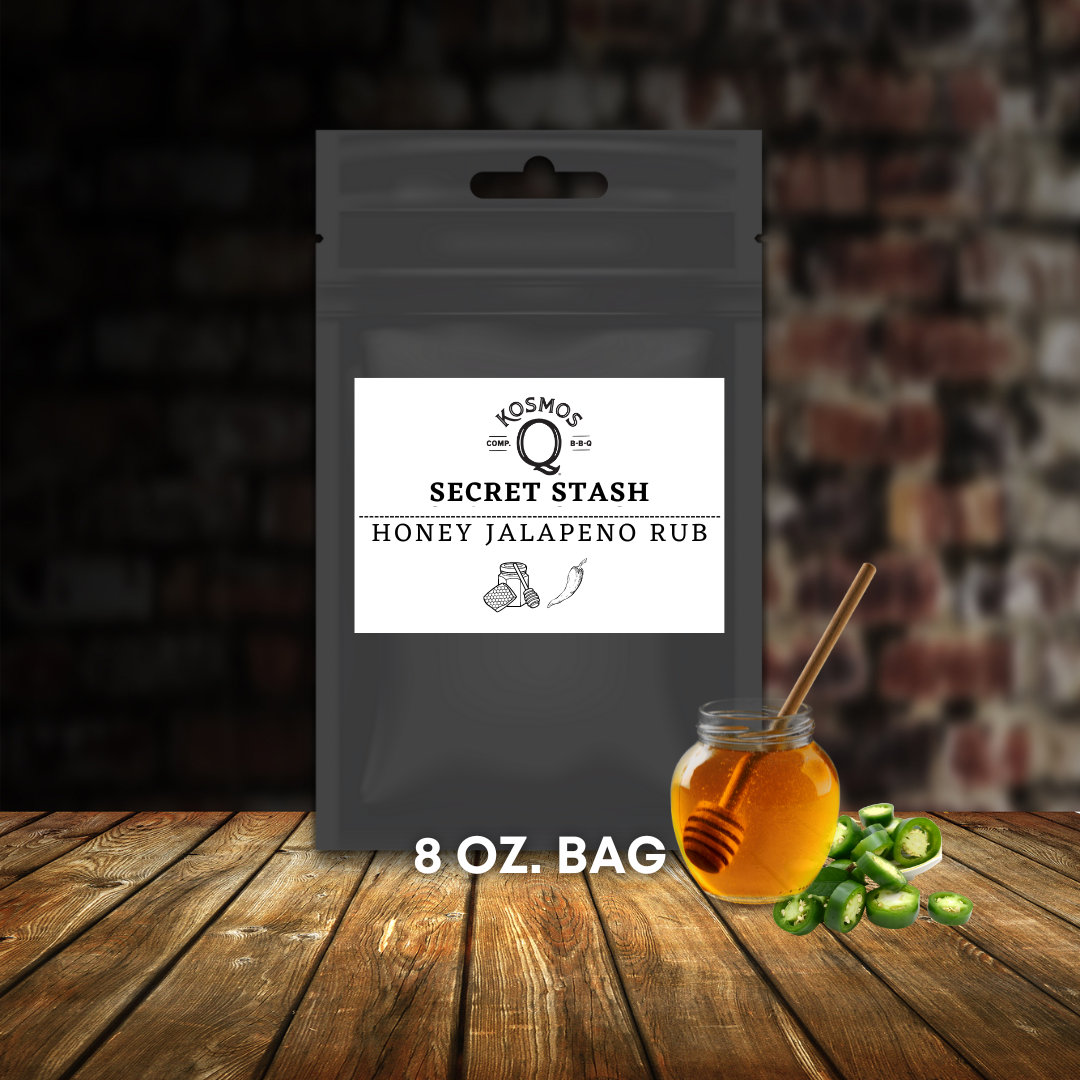 Kosmo's Q Barbecue Rubs Single Bag The Kosmos Q Lab Secret Stash: Honey Jalapeno Rub