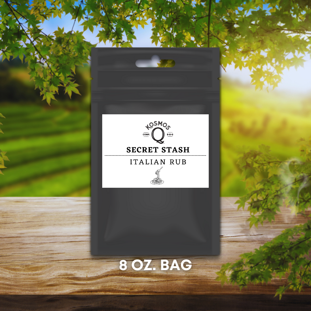 Kosmo&#39;s Q Barbecue Rubs Single Bag The Kosmos Q Lab Secret Stash: Italian Rub