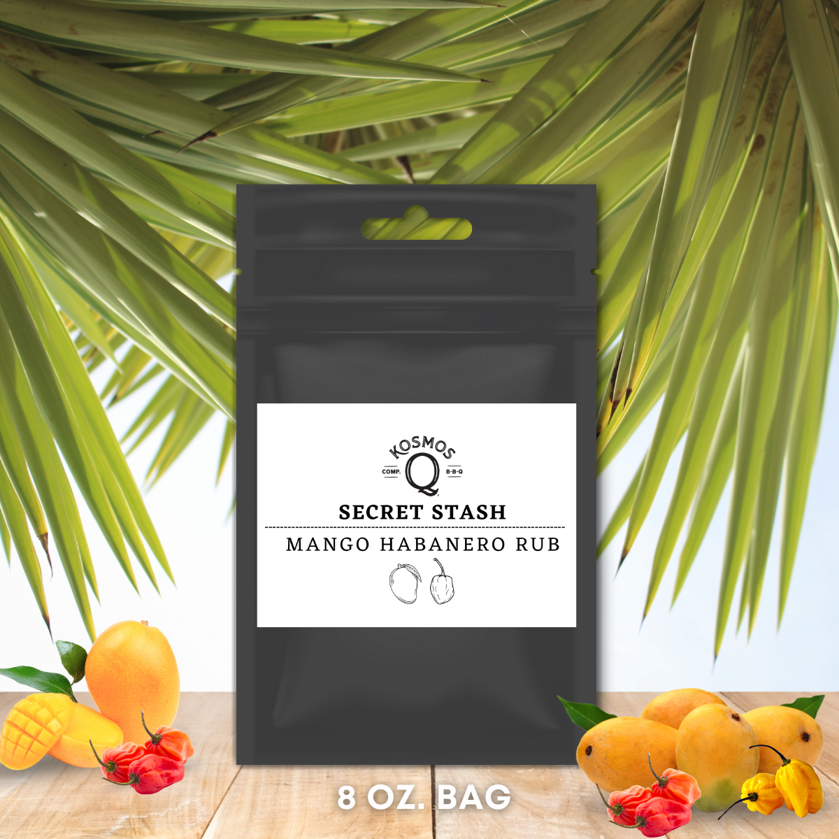 Kosmo's Q Barbecue Rubs Single Bag The Kosmos Q Lab Secret Stash: Mango Habanero Rub