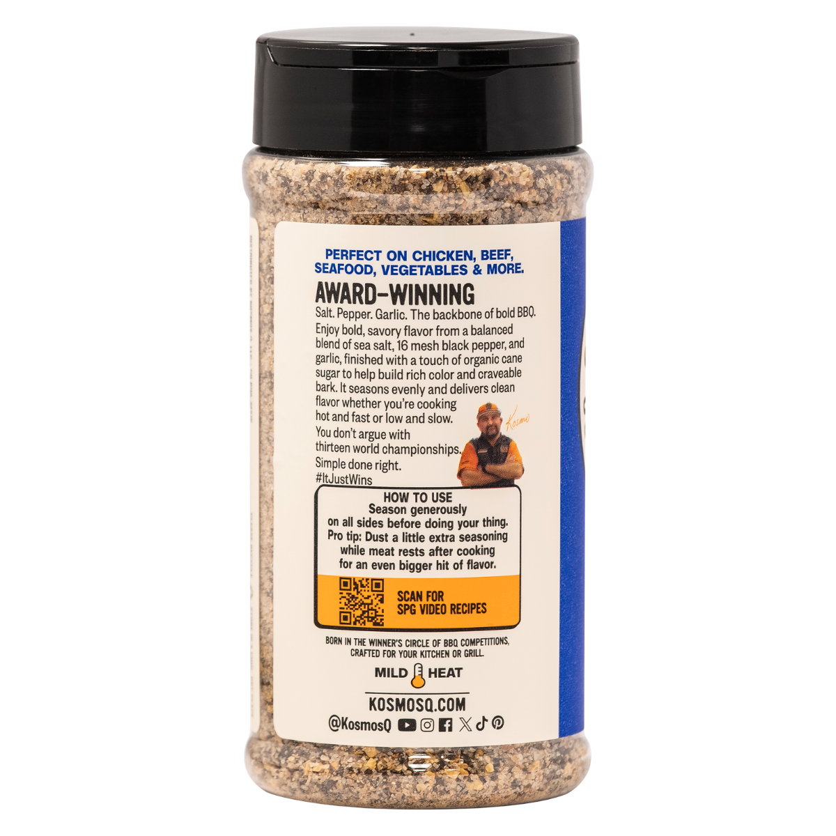 Kosmo's Q Barbecue Rubs SPG Rub