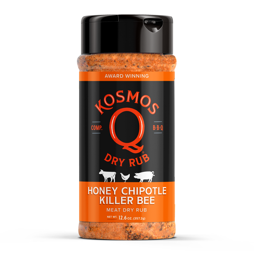 Kosmo's Q Barbecue Rubs Spicy Killer Bee Chipotle Honey Rub