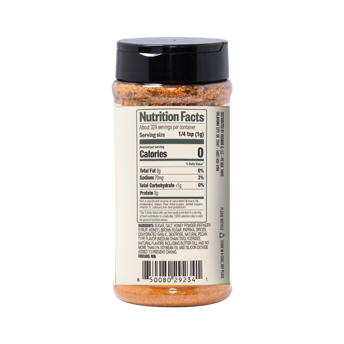 Kosmo's Q Barbecue Rubs Sweet Honey Pecan Rub