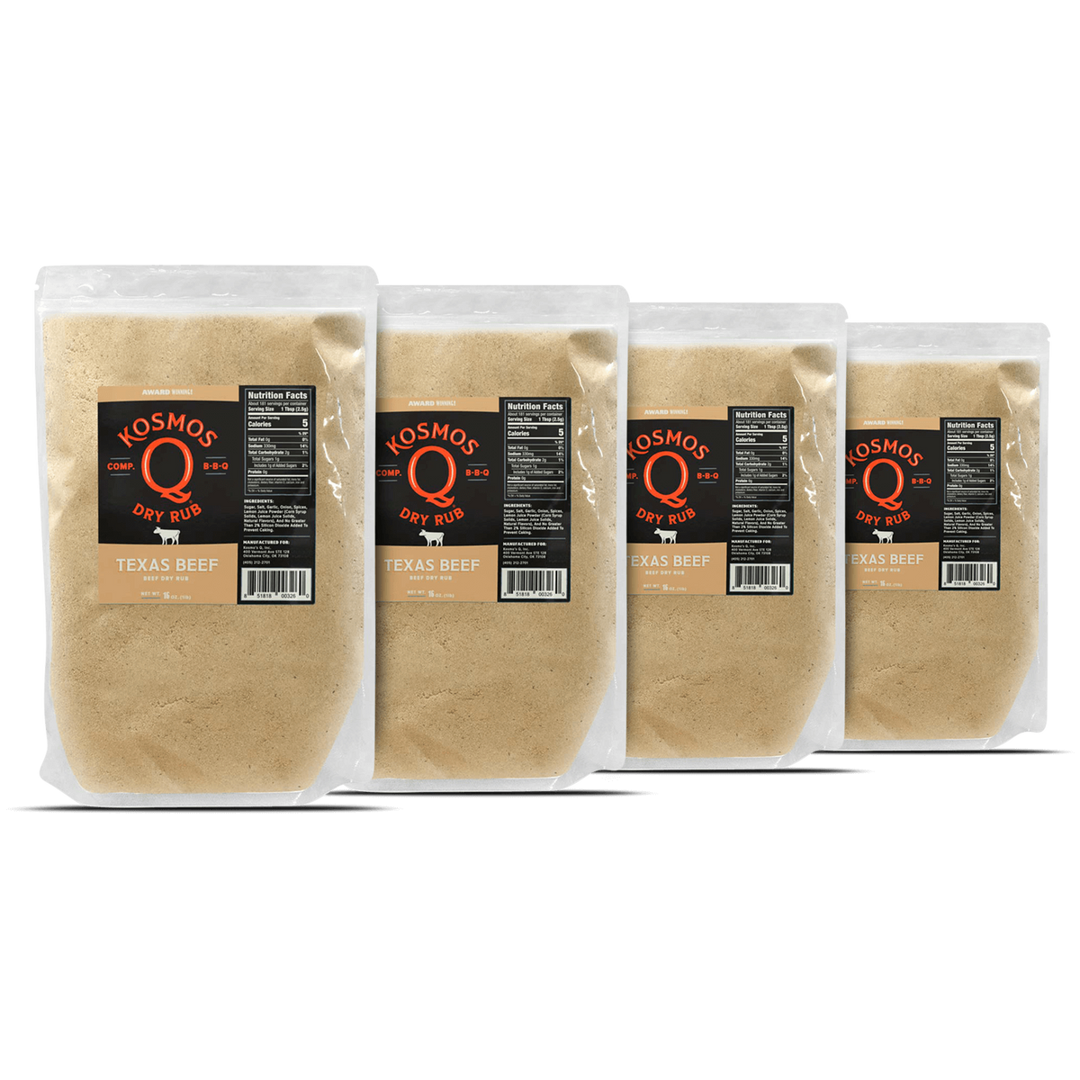 Kosmo&#39;s Q Barbecue Rubs Texas Beef Rub