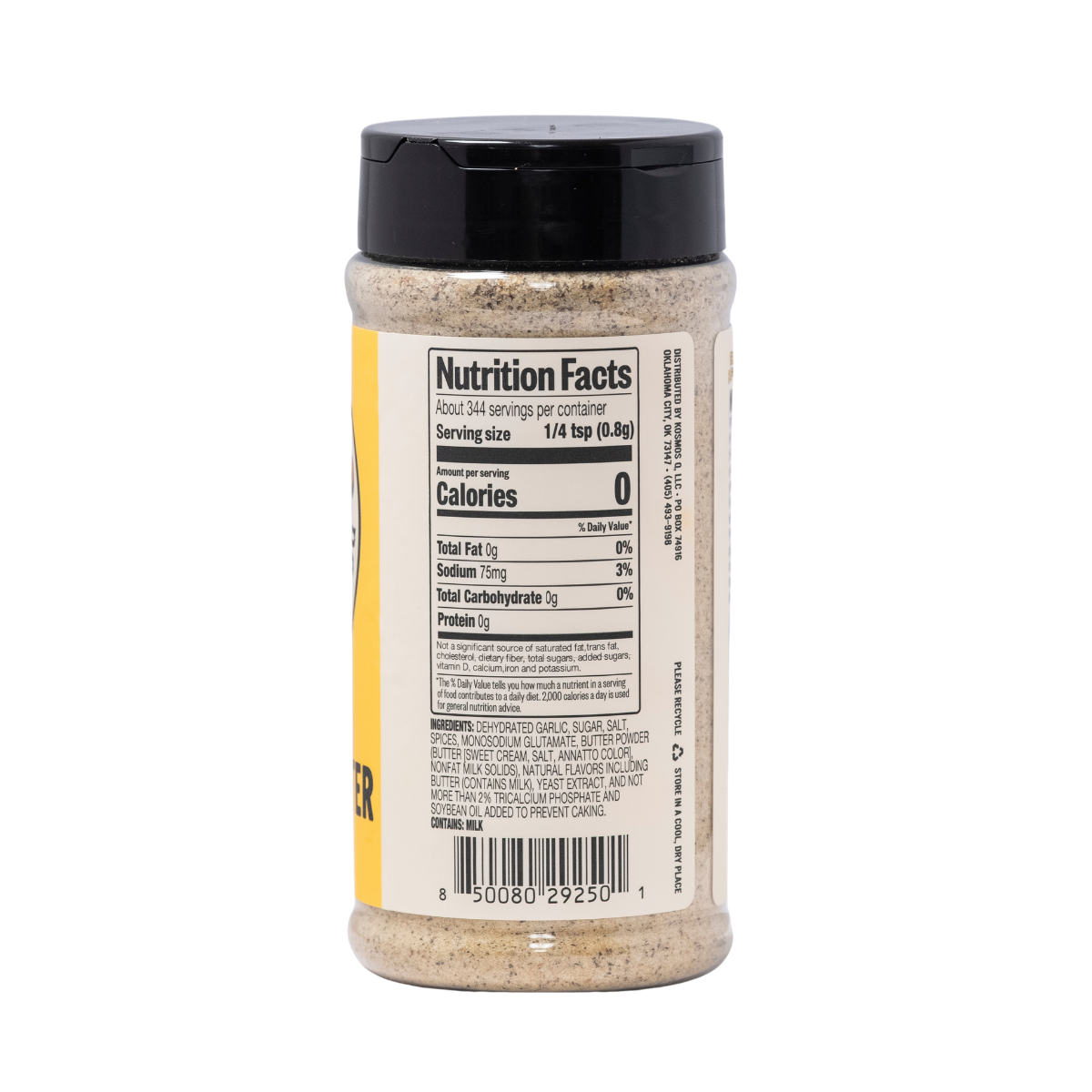 Kosmo's Q Barbecue Rubs Texas Garlic Butter Seasoning Blend