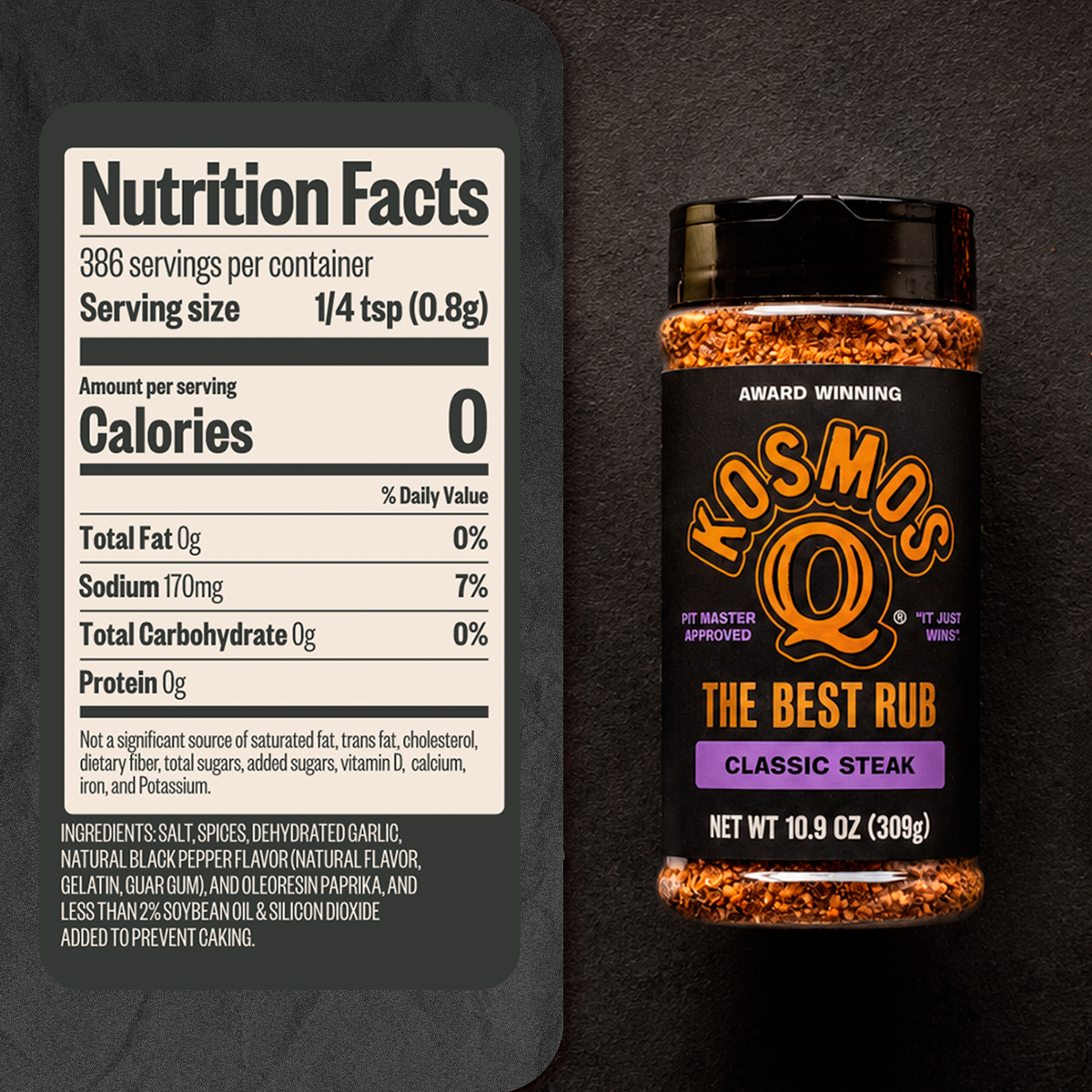Kosmo's Q Barbecue Rubs The Best Classic Steak Rub