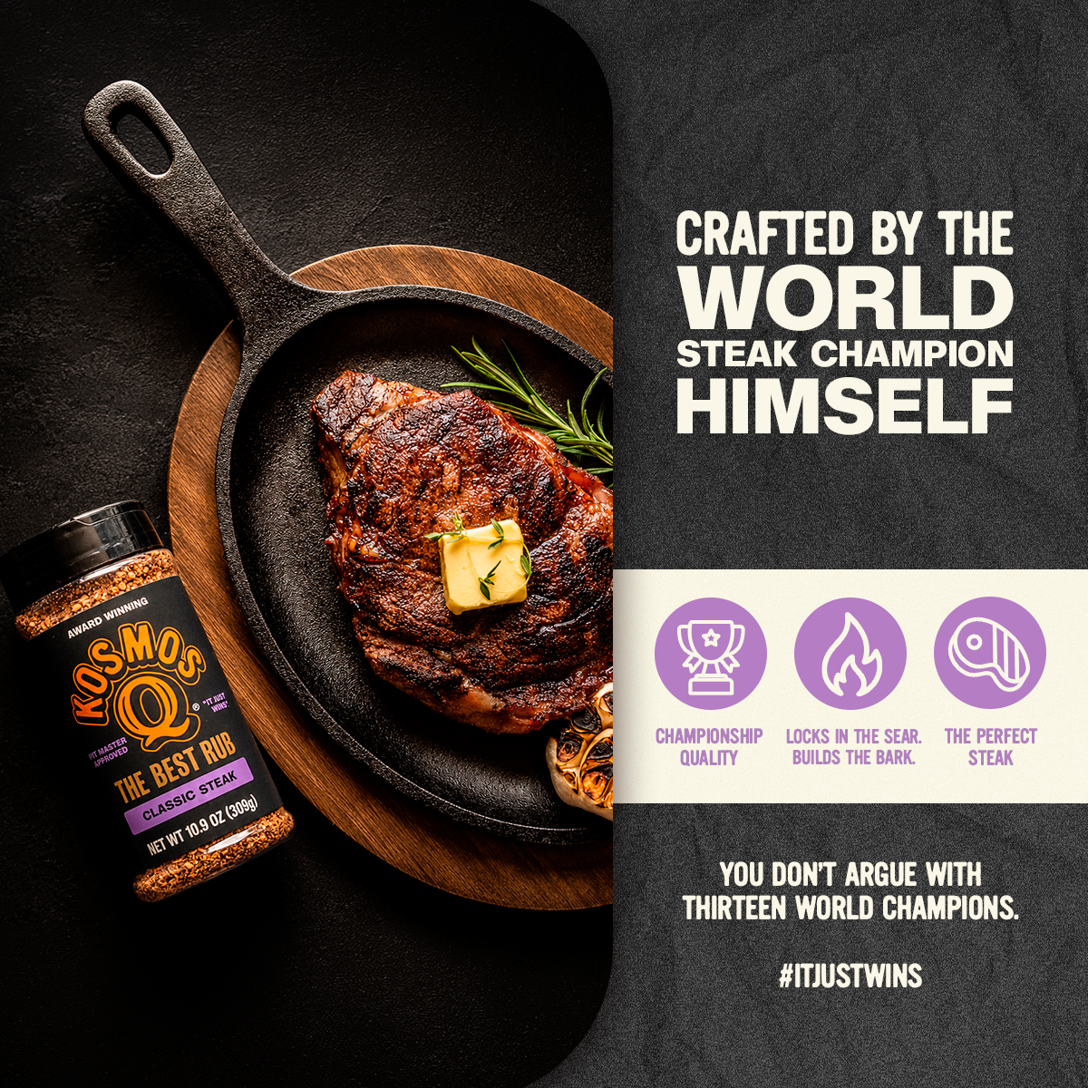 Kosmo's Q Barbecue Rubs The Best Classic Steak Rub