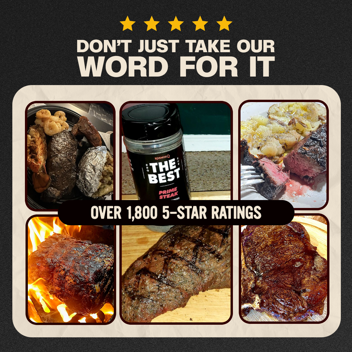 Kosmo's Q Barbecue Rubs The Best Prime Steak Rub