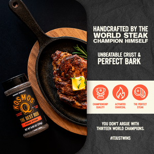 Kosmo's Q Barbecue Rubs The Best Prime Steak Rub