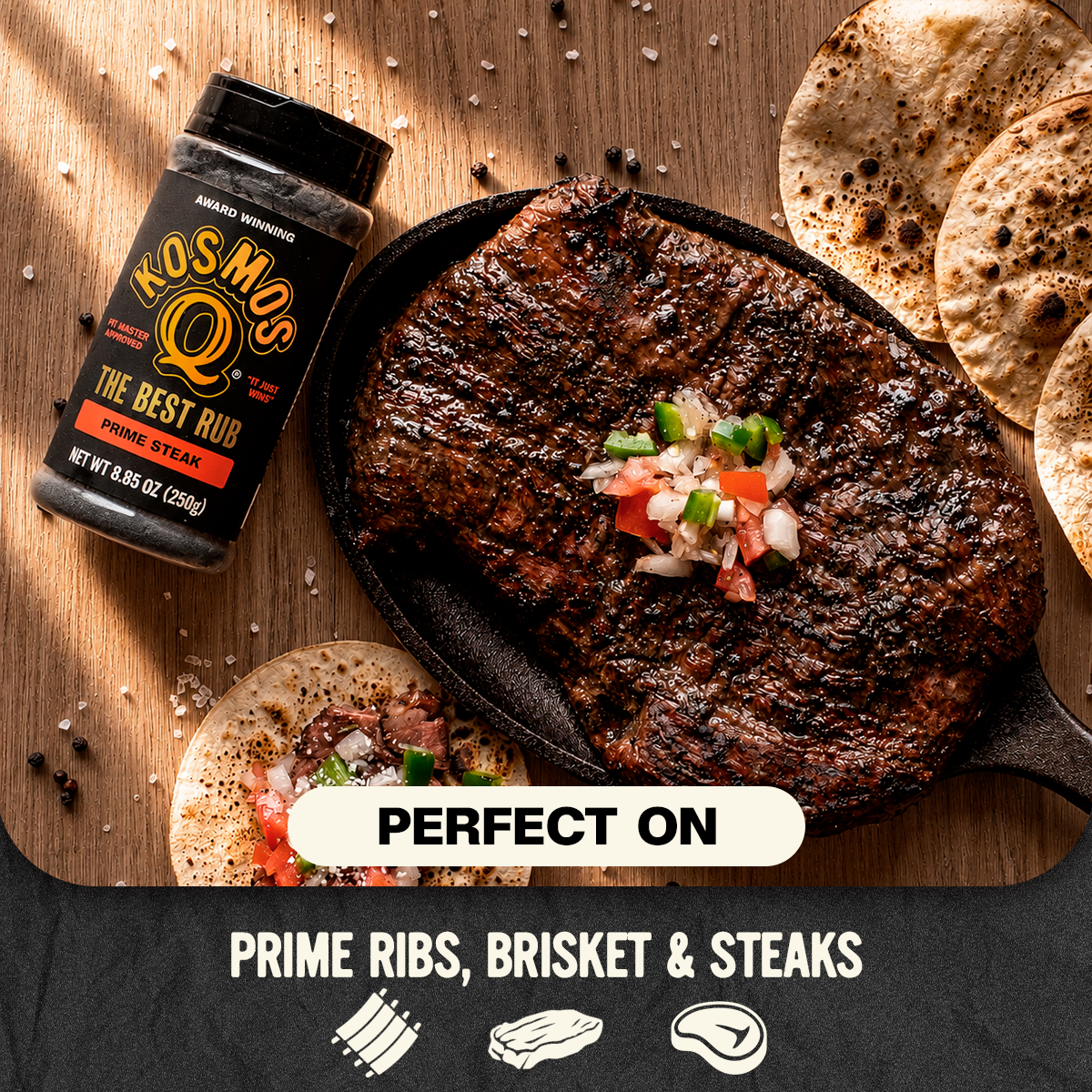 Kosmo's Q Barbecue Rubs The Best Prime Steak Rub