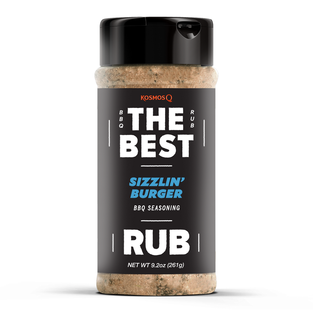 Kosmo's Q Barbecue Rubs The Best Sizzlin' Burger Rub