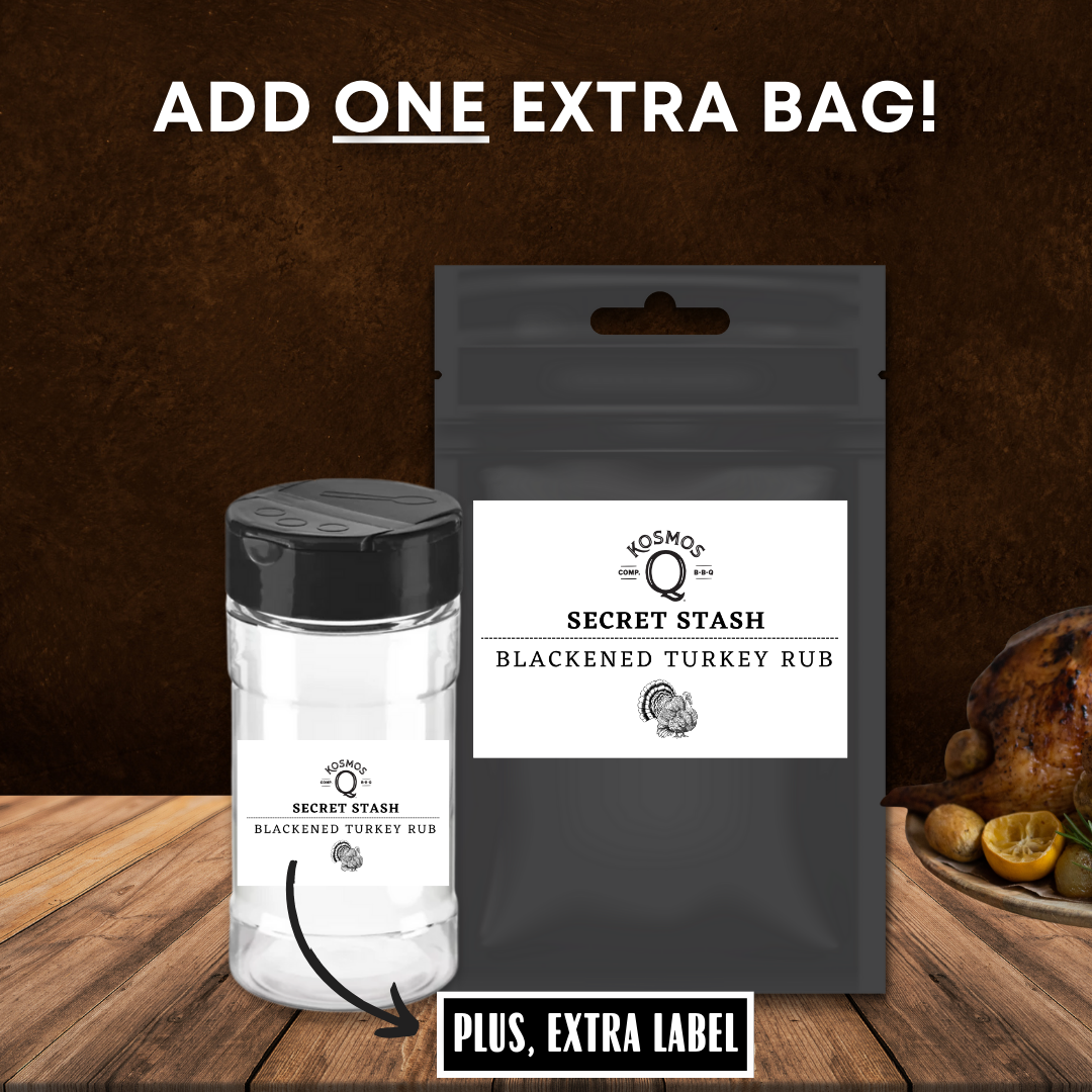 Kosmo's Q Barbecue Rubs The Kosmos Q Lab Blackened Turkey Rub - DOUBLE YOUR ORDER!