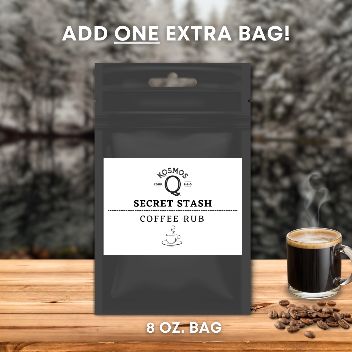 Kosmo's Q Barbecue Rubs The Kosmos Q Lab Coffee Rub - DOUBLE YOUR ORDER!