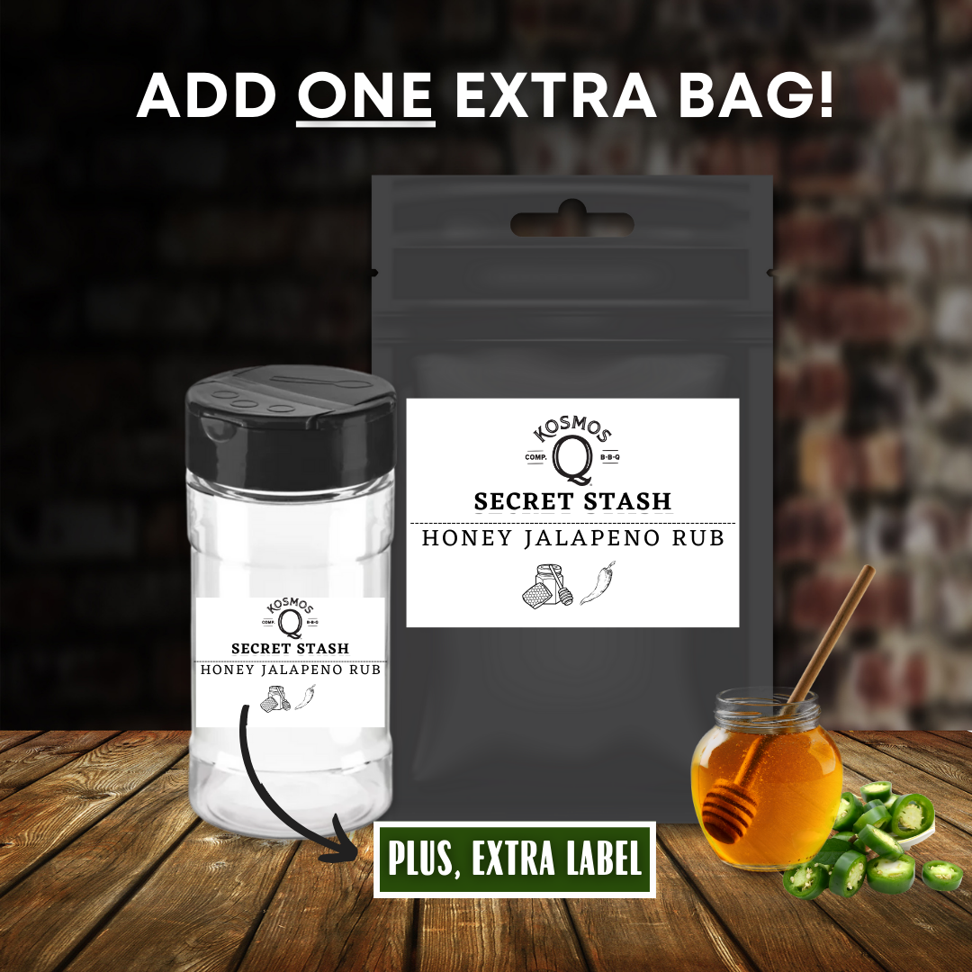 Kosmo's Q Barbecue Rubs The Kosmos Q Lab Honey Jalapeno Rub - DOUBLE YOUR ORDER!