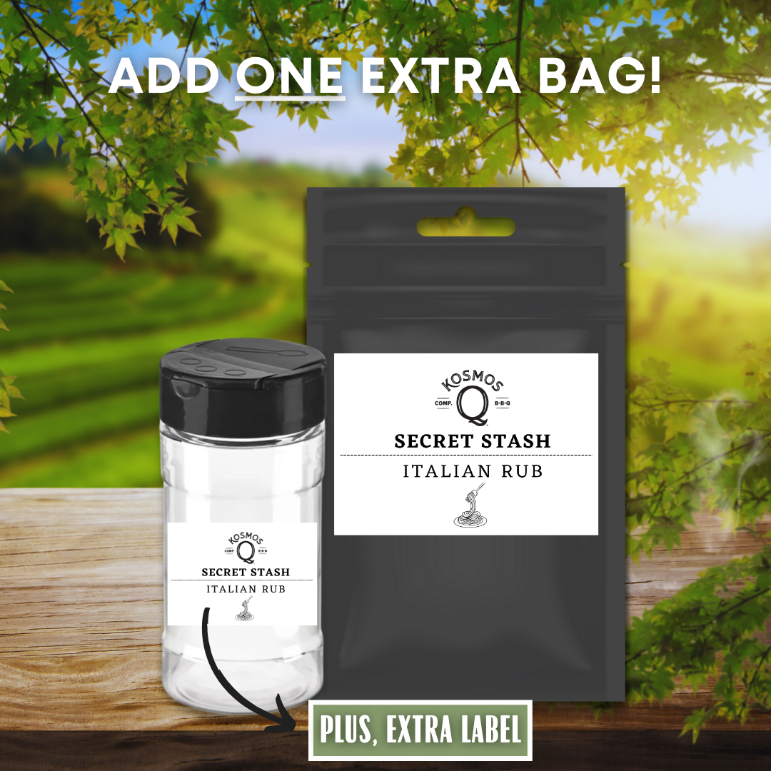 Kosmo&#39;s Q Barbecue Rubs The Kosmos Q Lab Italian Rub - DOUBLE YOUR ORDER!