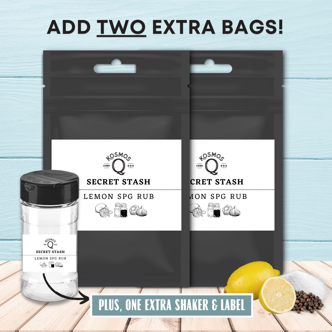 Kosmo's Q Barbecue Rubs The Kosmos Q Lab Lemon SPG Rub - TRIPLE YOUR ORDER!