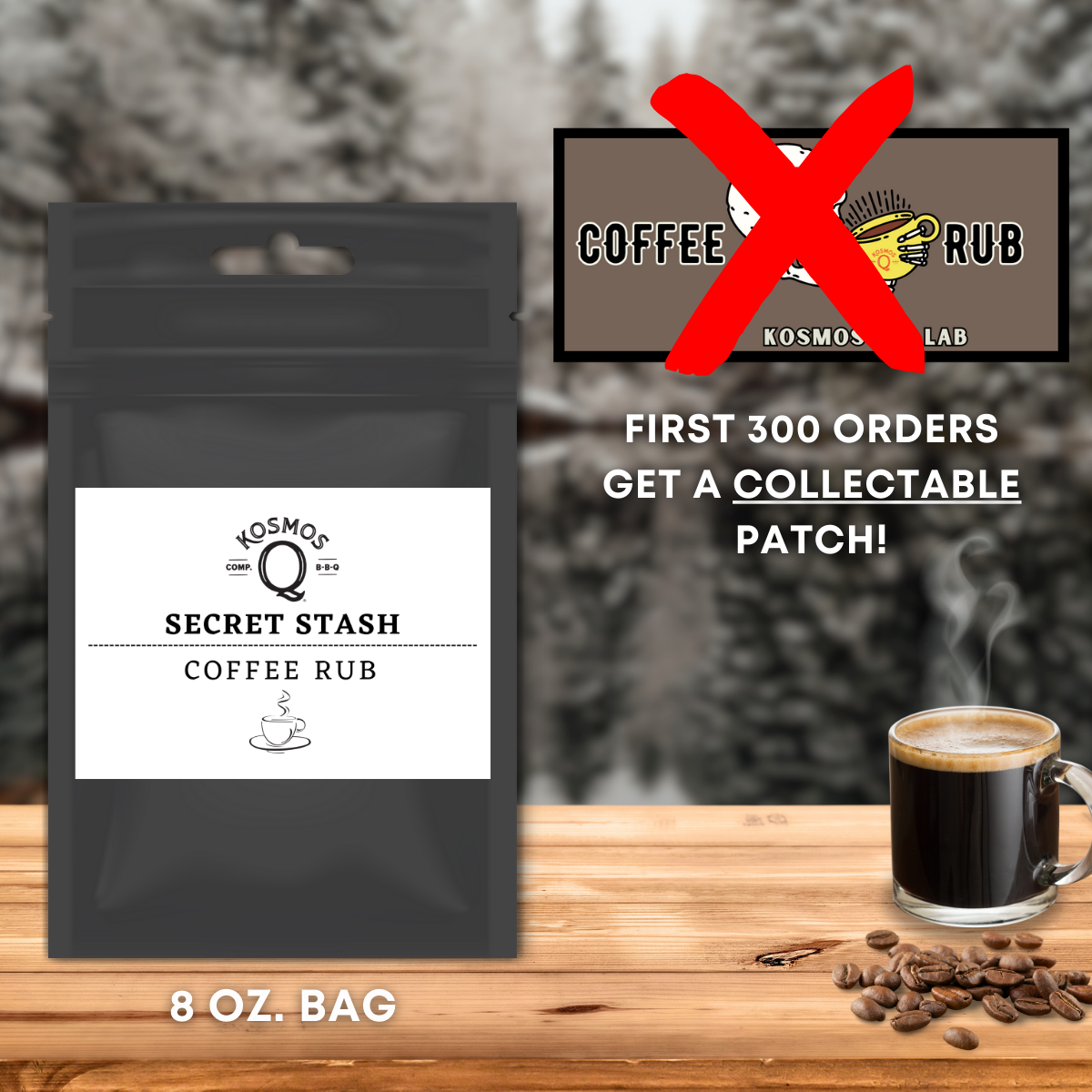 Kosmo's Q Barbecue Rubs The Kosmos Q Lab Secret Stash: Coffee Rub