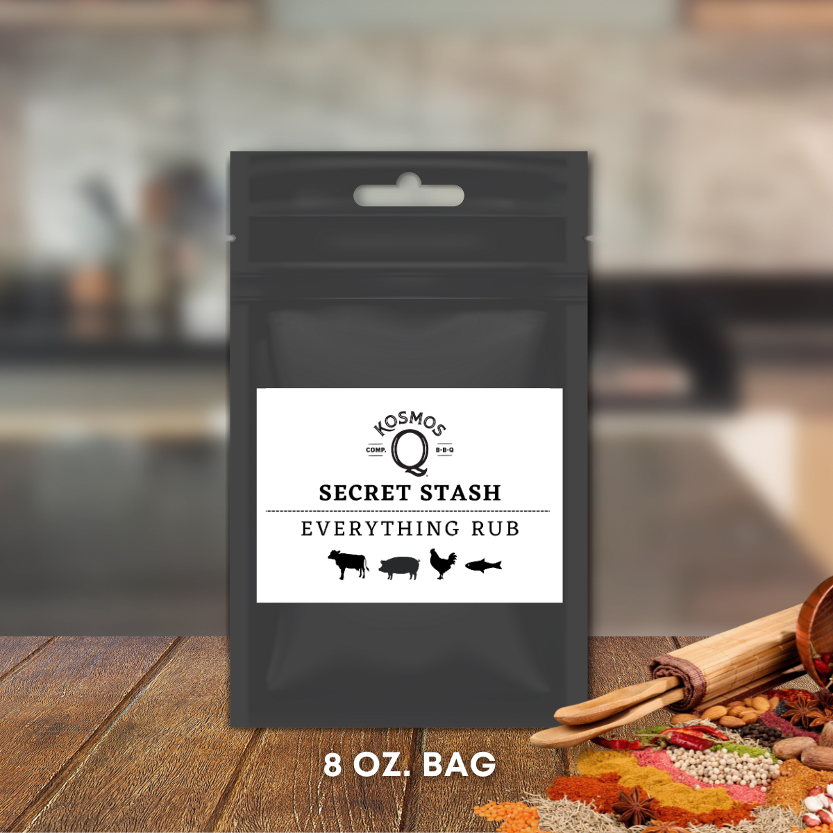 Kosmo&#39;s Q Barbecue Rubs The Kosmos Q Lab Secret Stash: Everything Rub