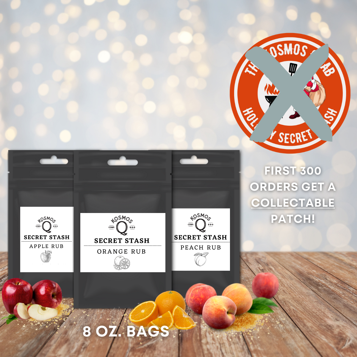 Kosmo's Q Barbecue Rubs The Kosmos Q Lab Secret Stash: Holiday Rub Trio