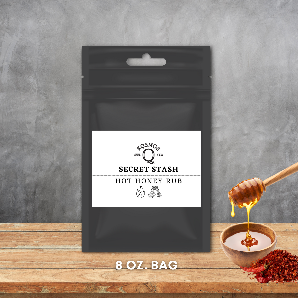 Kosmo's Q Barbecue Rubs The Kosmos Q Lab Secret Stash: Hot Honey Rub