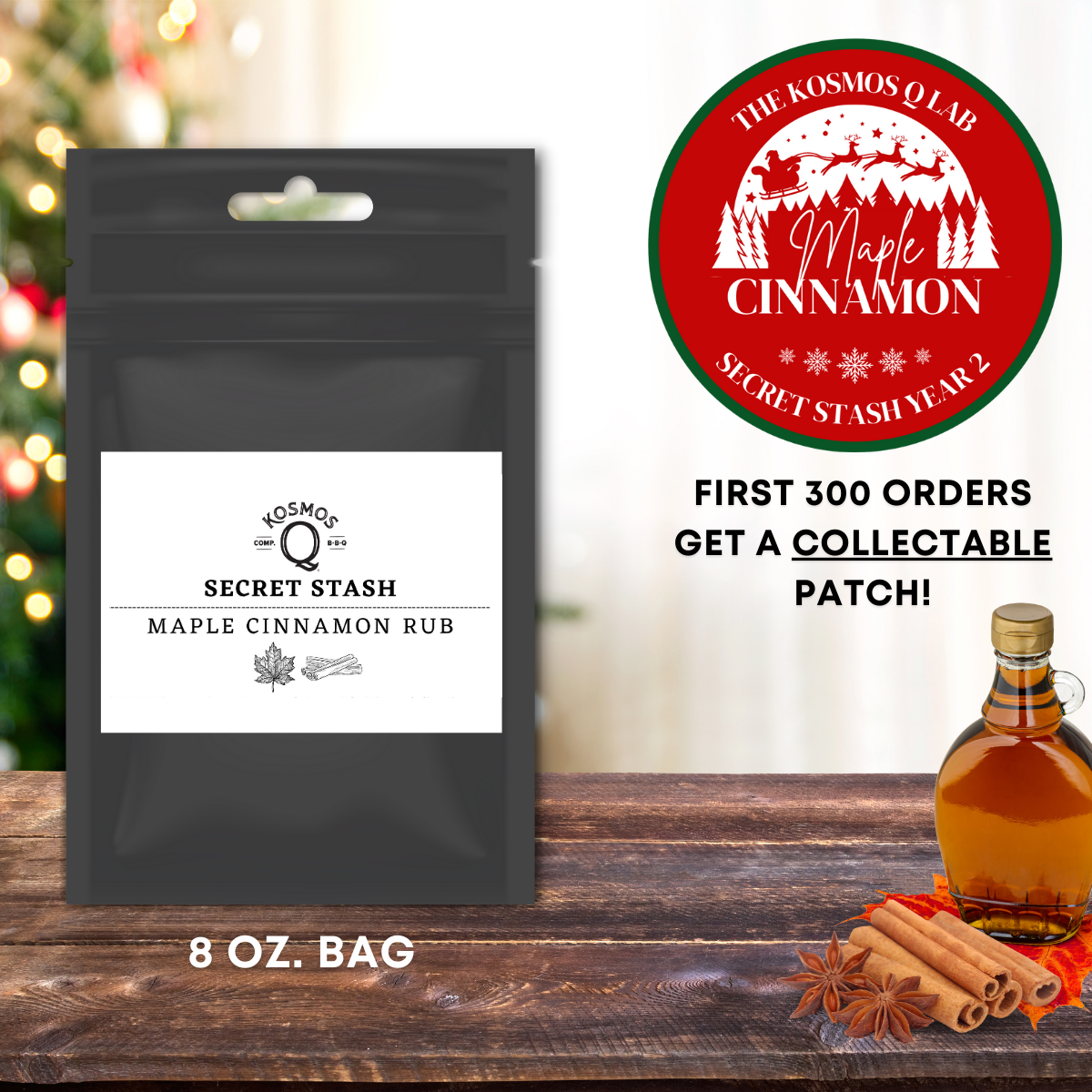 Kosmo's Q Barbecue Rubs The Kosmos Q Lab Secret Stash: Maple Cinnamon Rub