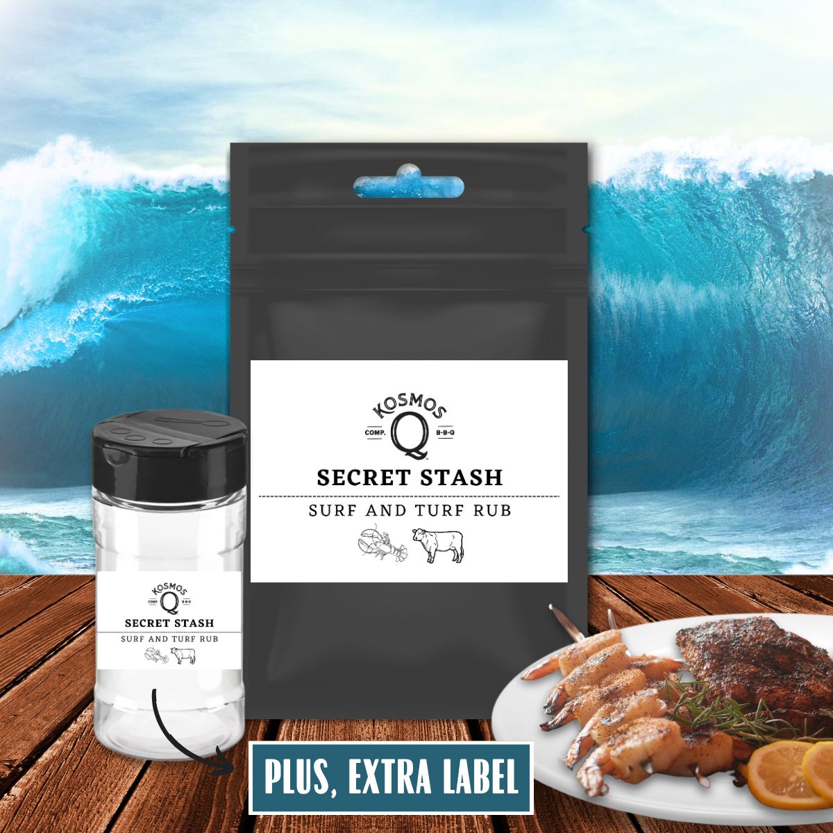 Kosmo's Q Barbecue Rubs The Kosmos Q Lab Secret Stash: Surf &amp; Turf Rub
