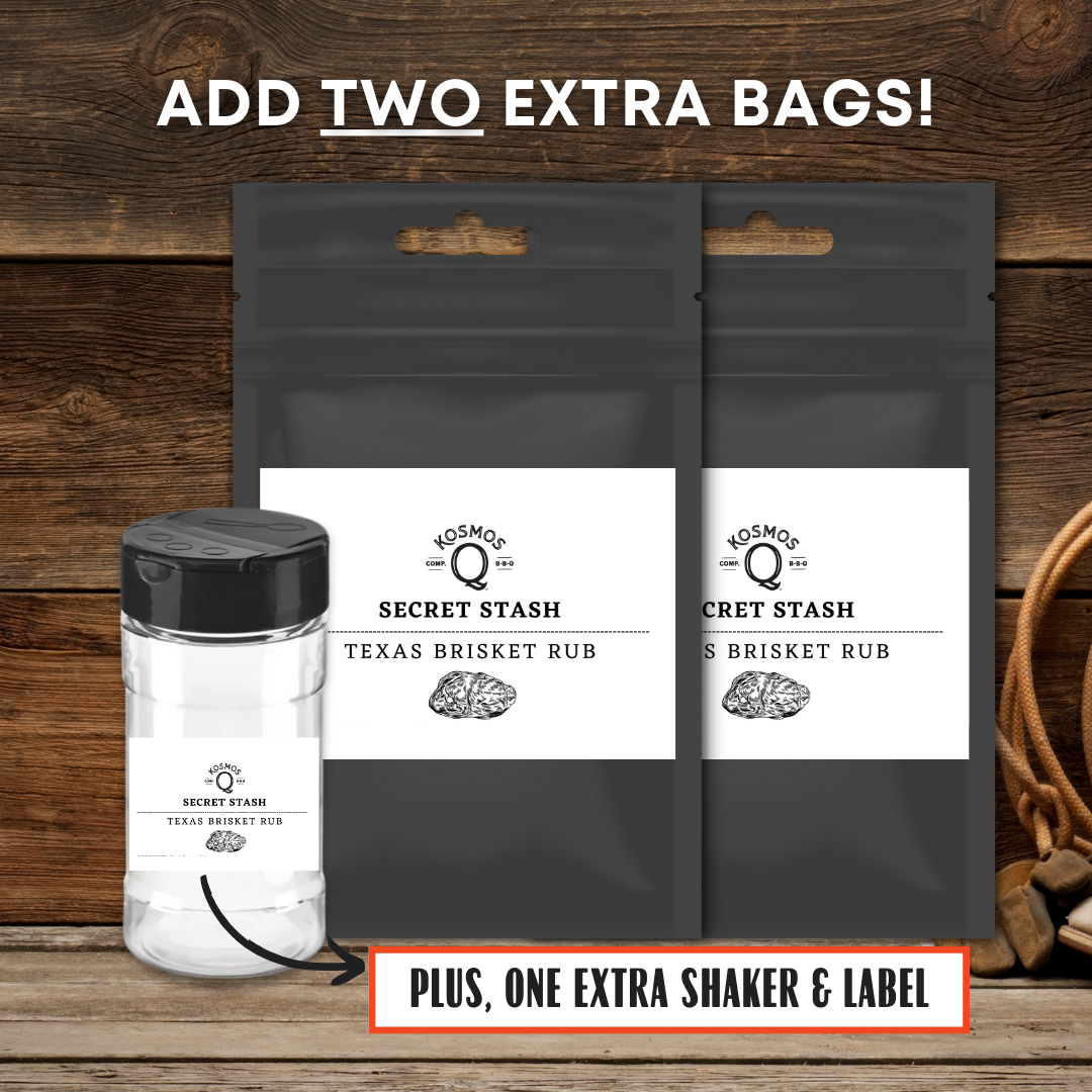 Kosmo's Q Barbecue Rubs The Kosmos Q Lab Texas Brisket Rub - DOUBLE YOUR ORDER!