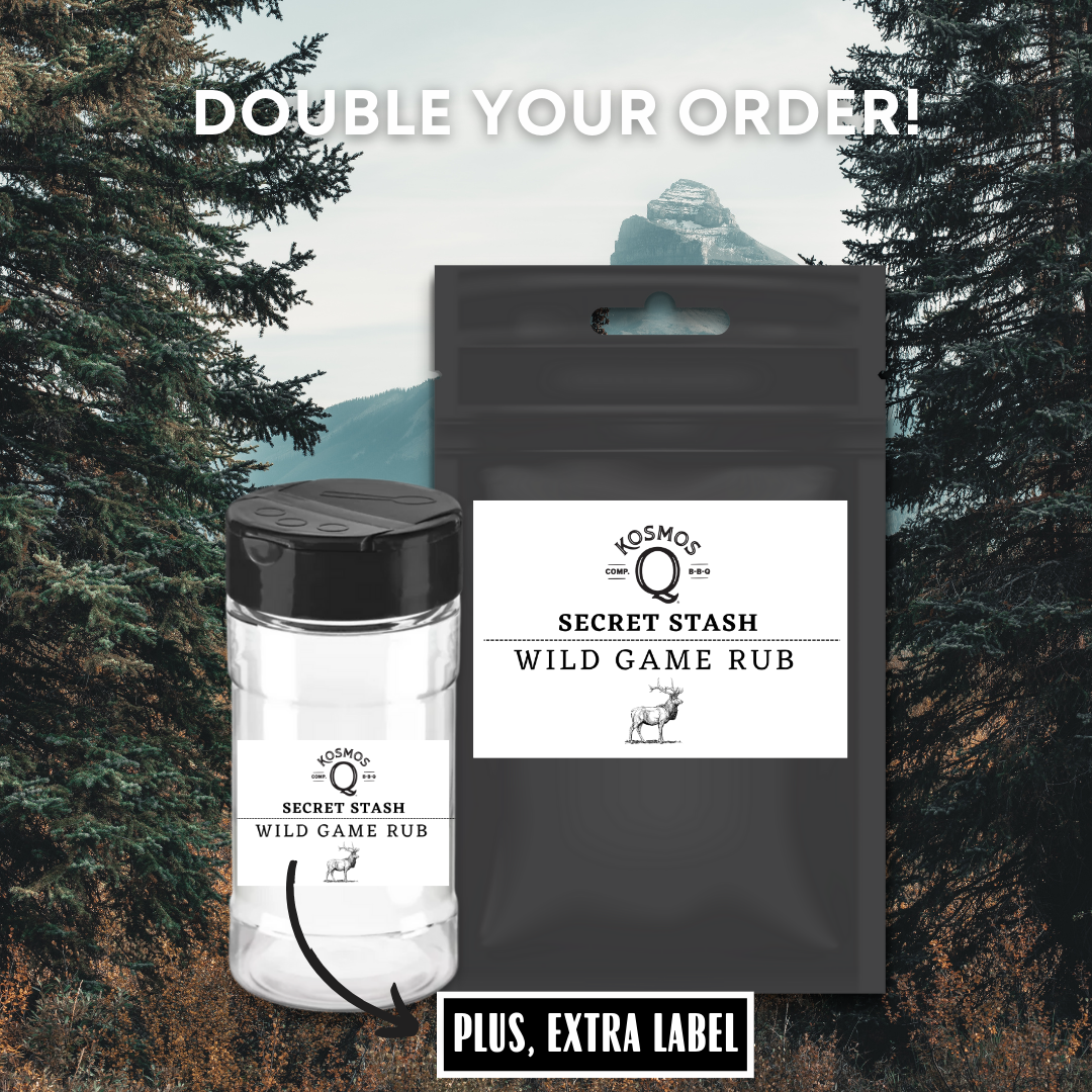 Kosmo's Q Barbecue Rubs The Kosmos Q Lab Wild Game Rub - DOUBLE YOUR ORDER!
