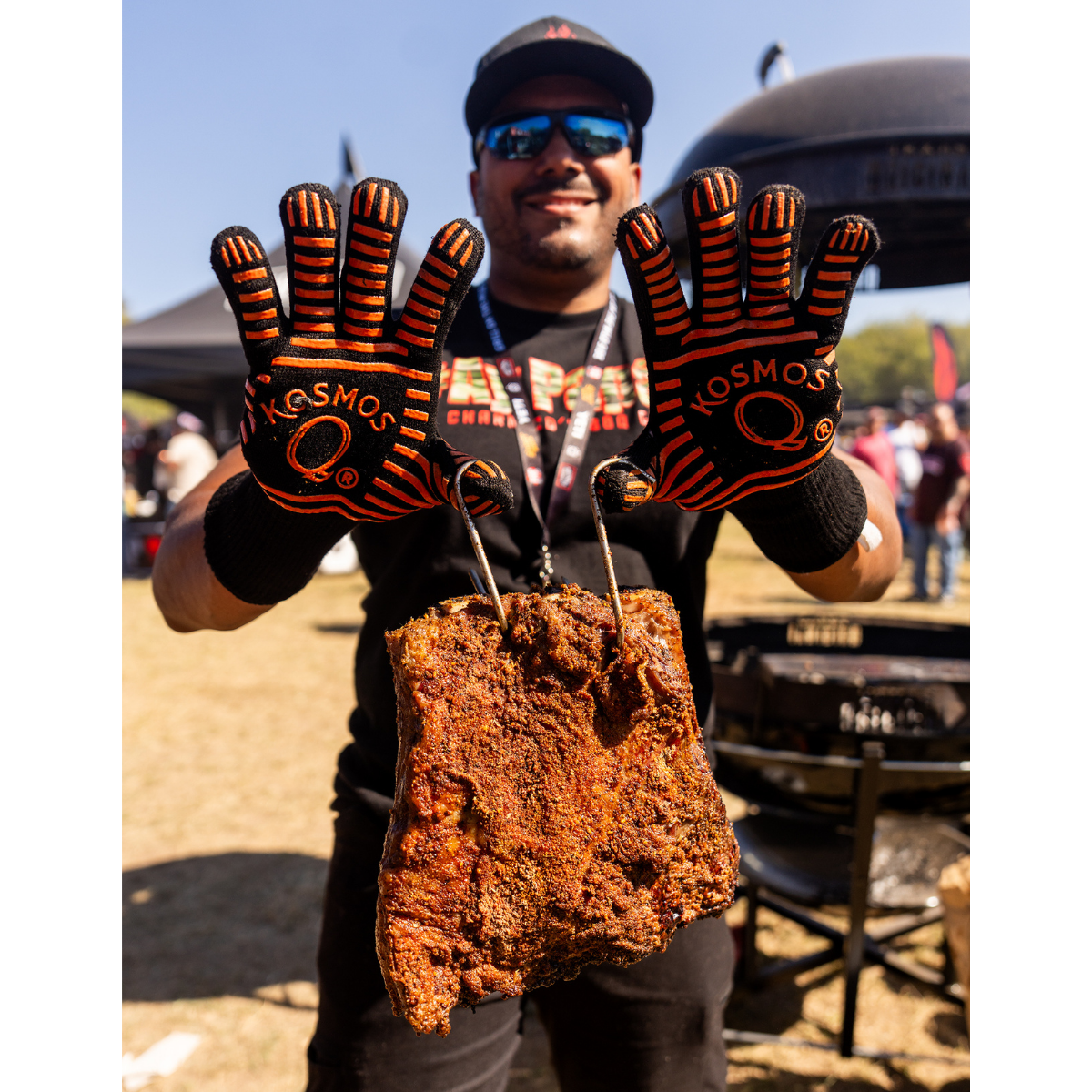 Kosmo's Q BBQ Accessories Heat-Resistant Grill Gloves