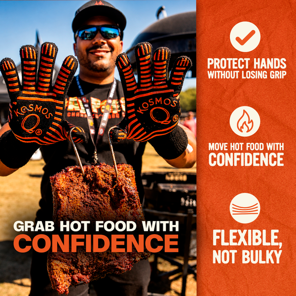 Heat-Resistant Grill Gloves