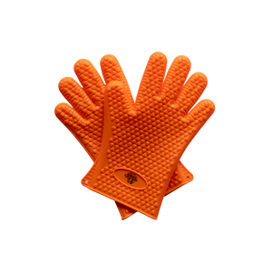 Kosmo's Q BBQ Accessories Orange Heat-Resistant Gloves