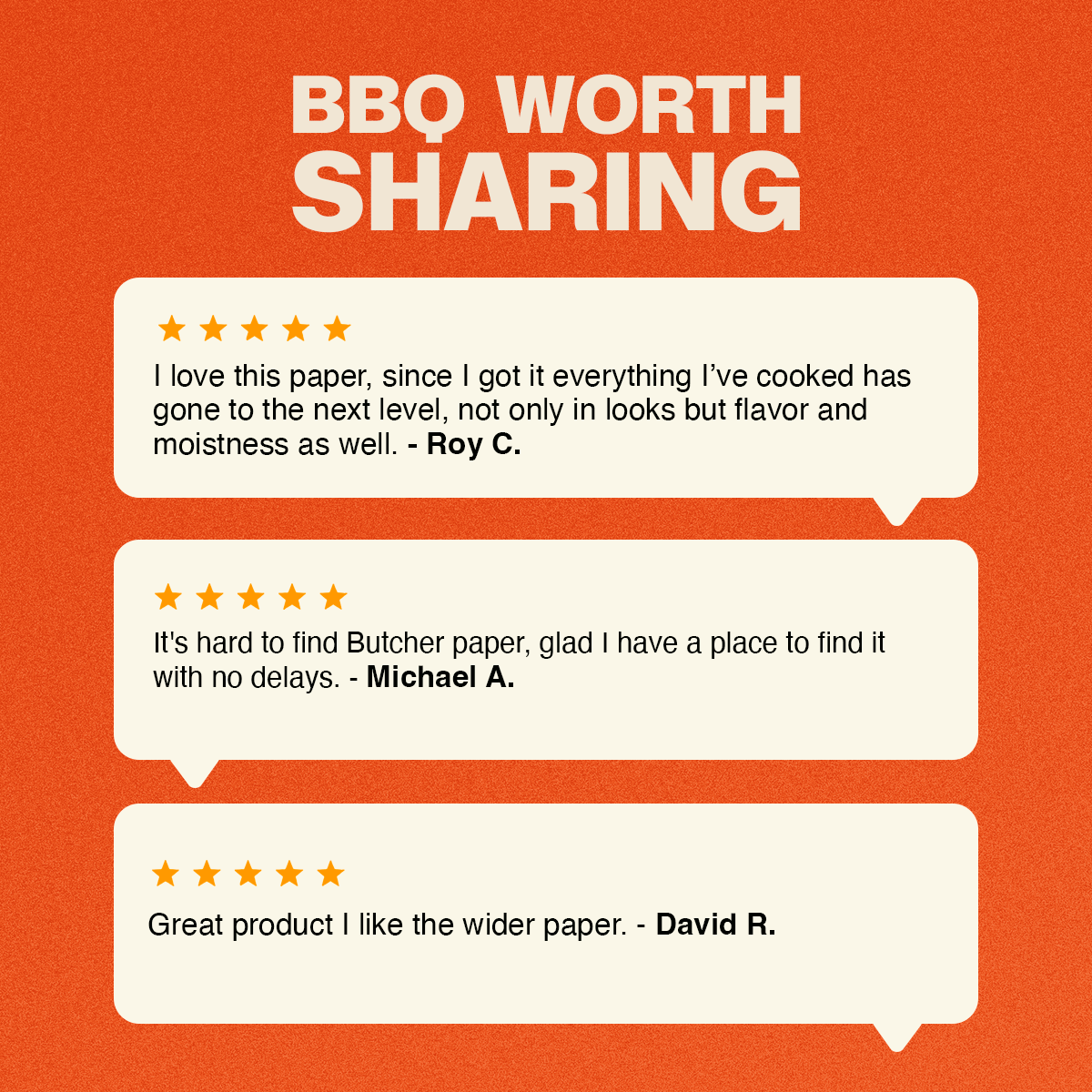Kosmo's Q BBQ Accessories Pink/Peach Butcher Paper - 24"X200'  | FDA Approved, Made in USA