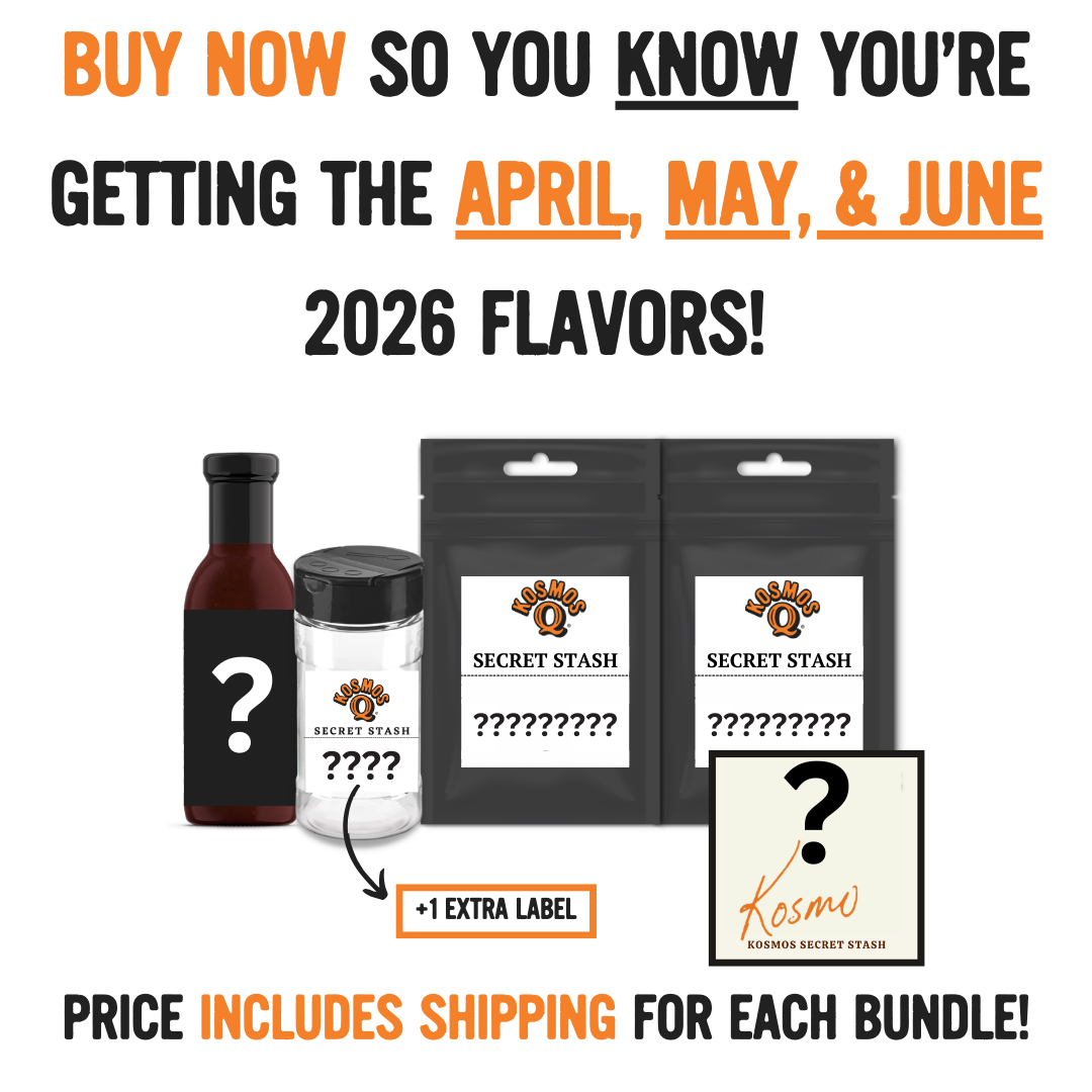 Kosmo's Q BBQ Accessories Secure Your Stash Bundle - APRIL, MAY, &amp; JUNE 2026