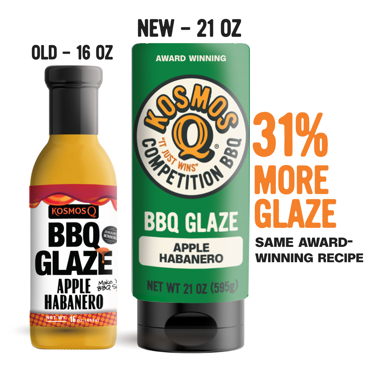 Kosmo's Q BBQ Glaze Apple Habanero BBQ Glaze