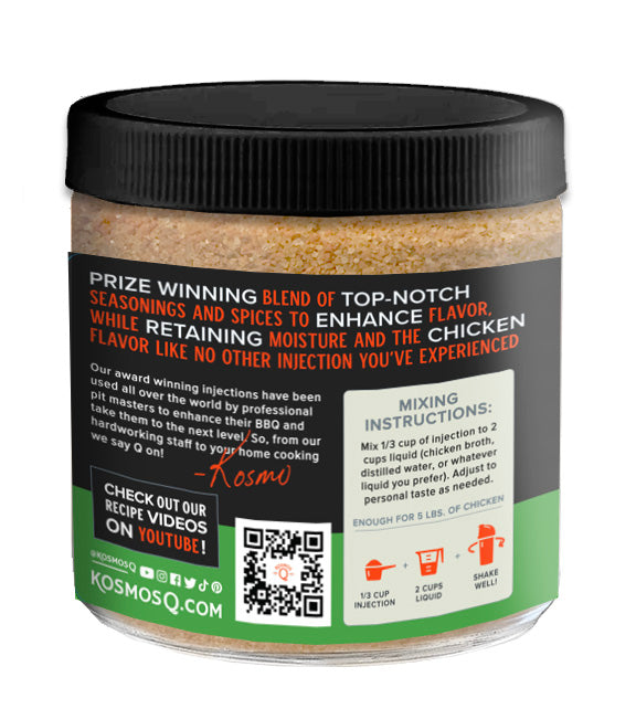 Kosmo&#39;s Q BBQ Injections Original Chicken Injection