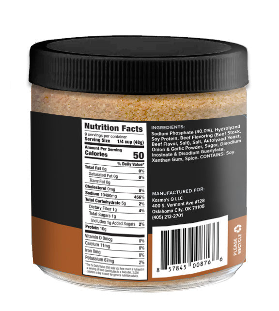 Kosmo&#39;s Q BBQ Injections Reserve Blend Brisket Injection