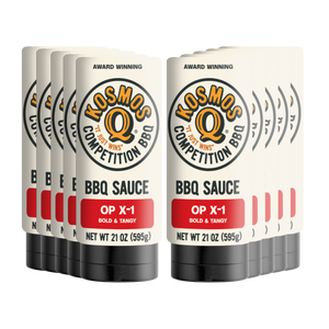 Kosmo's Q BBQ Sauce 10 Pack OP X-1 BBQ Sauce