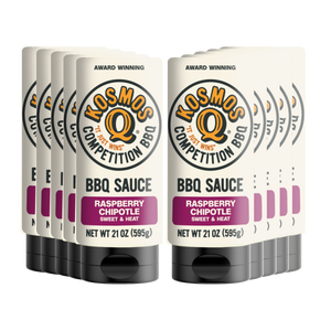 Kosmo's Q BBQ Sauce 10 Pack Raspberry Chipotle BBQ Sauce