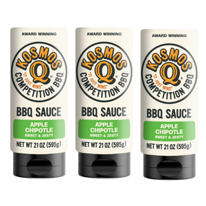 Kosmo's Q BBQ Sauce 10 Pack Sweet Apple Chipotle BBQ Sauce