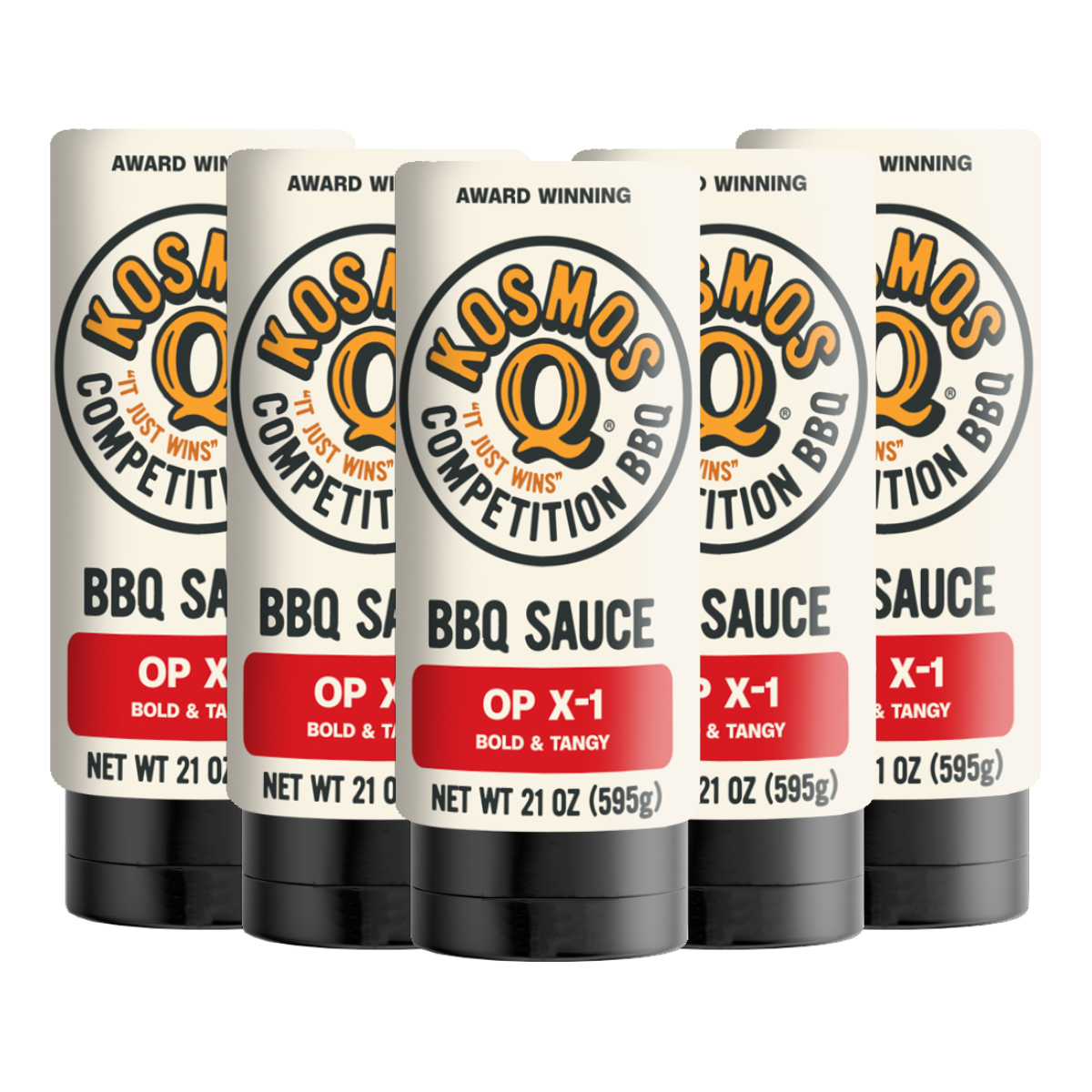 Kosmo's Q BBQ Sauce 5 Pack OP X-1 BBQ Sauce